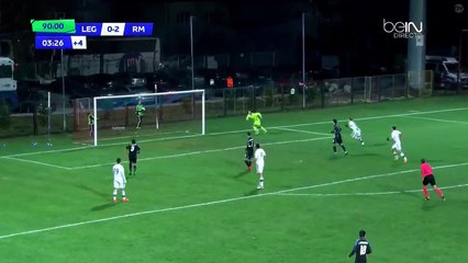 Luca Zidane Funny Mistake Real Madrid vs Legia Youth 2-1  02-11-2016 (HD)