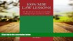 complete  100% MBE law lessons: All We Need to Understand MBE (/MCQ) Logic and Score 100%