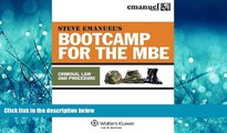 read here  MBE Bootcamp: Criminal Law   Procedure (Bootcamp for the Mbe)