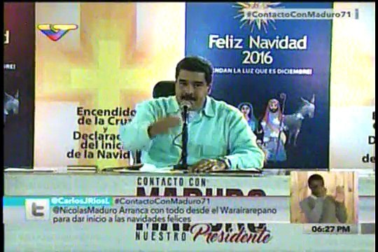 Maduro felicitó a Ramos Allup y aseguró que le cae bien Torrealba