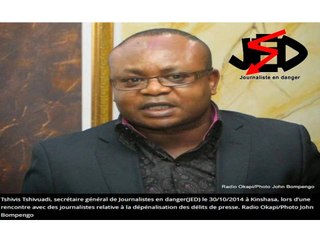 RDC:  au moins 87 cas d'attaques contre les journalistes recensés par JED