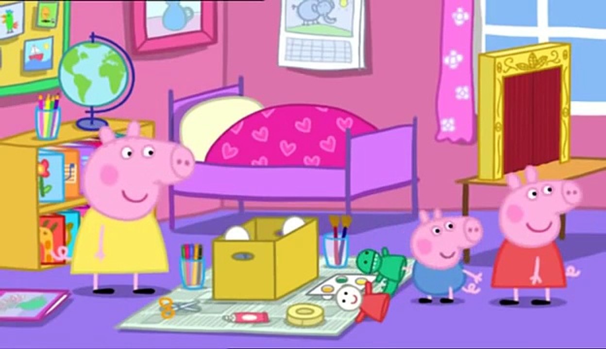 Peppa Pig English HD S1e42 Chloes Puppet Show