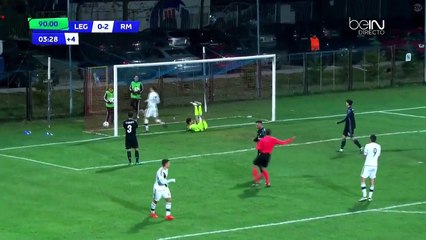 Boulette de Luca Zidane face au Legia Varsovie en Youth League