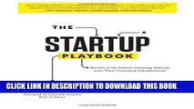 [Ebook] The Startup Playbook: Secrets of the Fastest-Growing Startups from Their Founding