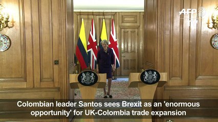 Colombia's Santos: Brexit an 'enormous opportunity' for Colombia