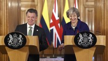 الرئيس الكولومبي يوقِّع مع مضيفيه البريطانيين اتفاقيات تعاون اقتصادي