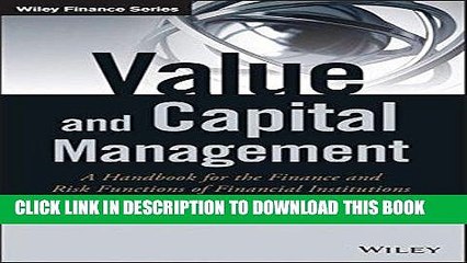 [PDF] Value and Capital Management: A Handbook for the Finance and Risk Functions of Financial