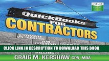 [Free Read] QuickBooks for Contractors Full Online