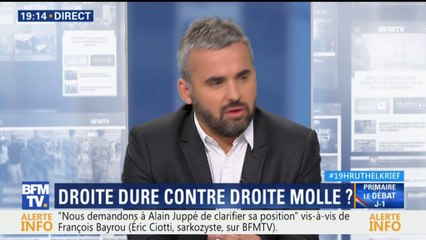 Alexis Corbière invité  à " 19H Ruth Elkrief" sur BFMTV le 02/11/2016