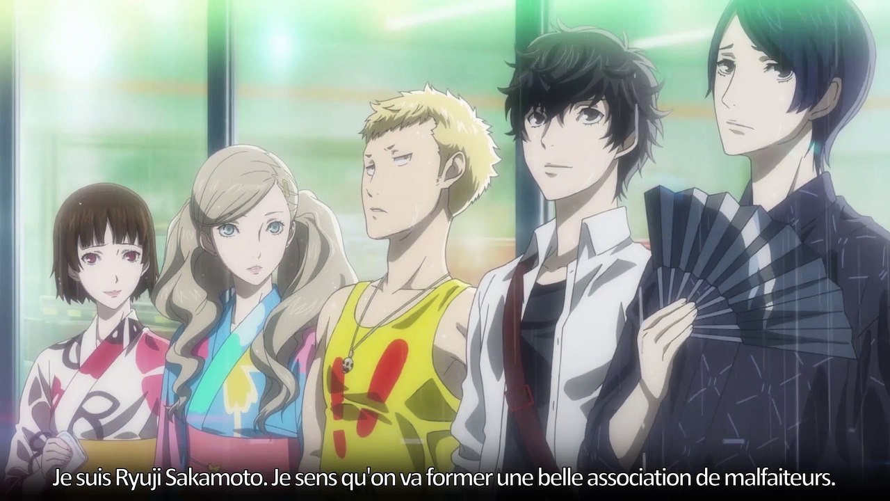 Persona 5  Introducing Ryuji! [FR]
