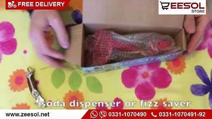 Fizz Saver Cold Drink Dispenser in Pakistan - www.zeesol.net