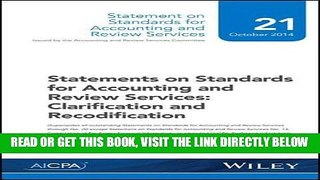 [Free Read] Statements on Standards for Accounting and Review Services: Clarification and