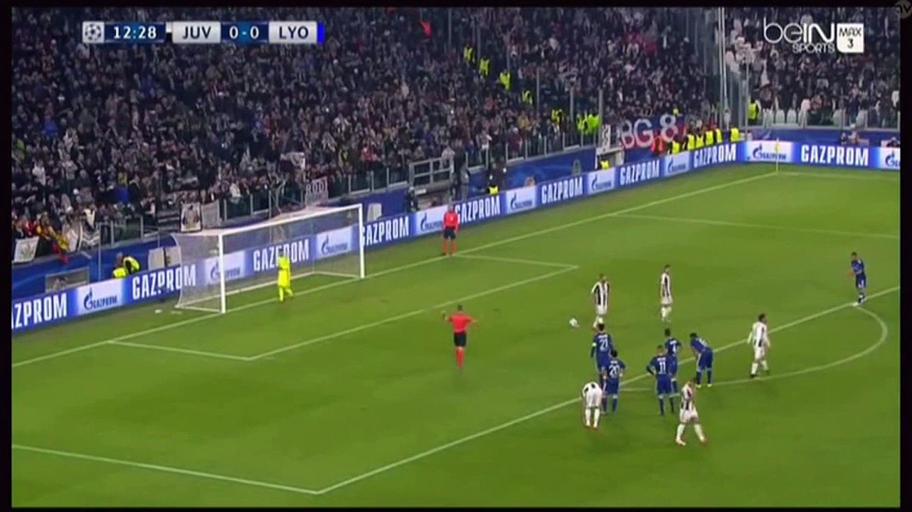 Gonzalo Higuain (Penalty) HD - Juventus 1-0 Lyon 02.11.2016