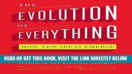 [Free Read] The Evolution of Everything: How New Ideas Emerge Full Online