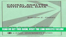 [READ] EBOOK Causal Analysis with Panel Data (Quantitative Applications in the Social Sciences)