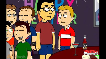 Caillou Goes To My New Years Party/Grounded