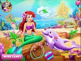 Baby Video - Disney Mermaid Ariel Dolphin Wash - Game for Kid