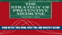 [FREE] EBOOK The Strategy of Preventive Medicine (Oxford Medical Publications) ONLINE COLLECTION