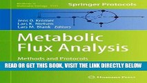 [FREE] EBOOK Metabolic Flux Analysis: Methods and Protocols (Methods in Molecular Biology) BEST