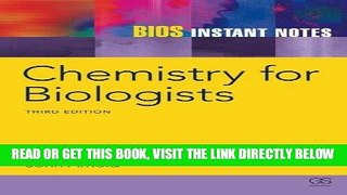[READ] EBOOK BIOS Instant Notes in Chemistry for Biologists ONLINE COLLECTION