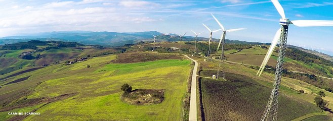 MOLISE Drone Pale Eoliche