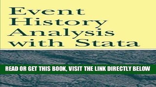 [READ] EBOOK Event History Analysis With Stata BEST COLLECTION