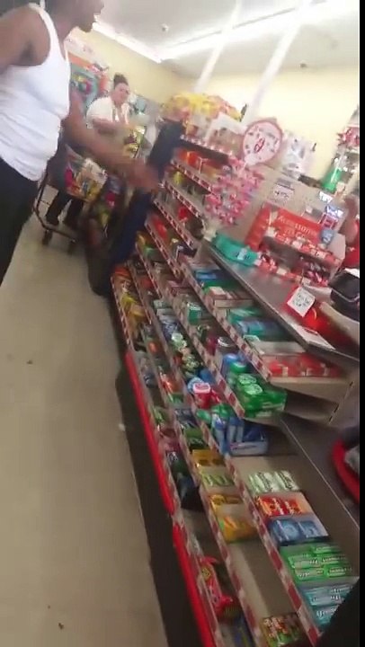 Utica NY- Racist White Woman Gets Checked By MOM