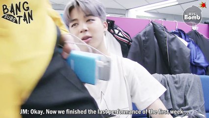 [ENG] 161102 BOMB: Jimin's selfie cam – interview time with BTS