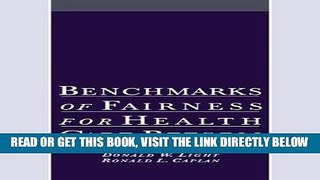 [READ] EBOOK Benchmarks of Fairness for Health Care Reform BEST COLLECTION