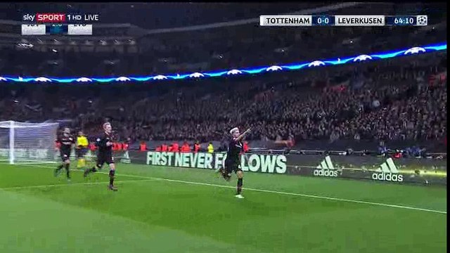 Kevin Kampl Goal HD - Tottenham Hotspur 0-1 Bayer Leverkusen - 02-11-2016