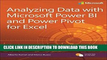 [Free Read] Analyzing Data with Power BI and Power Pivot for Excel Free Download