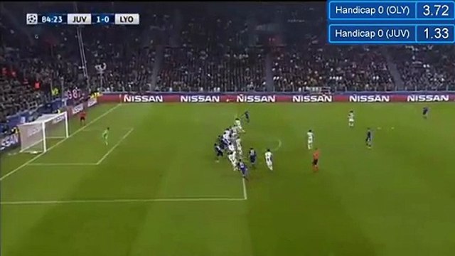 1-1 Rachid Ghezzal Goal HD - Juventus 1-1 Olympique Lyonnais - 02.11.2016