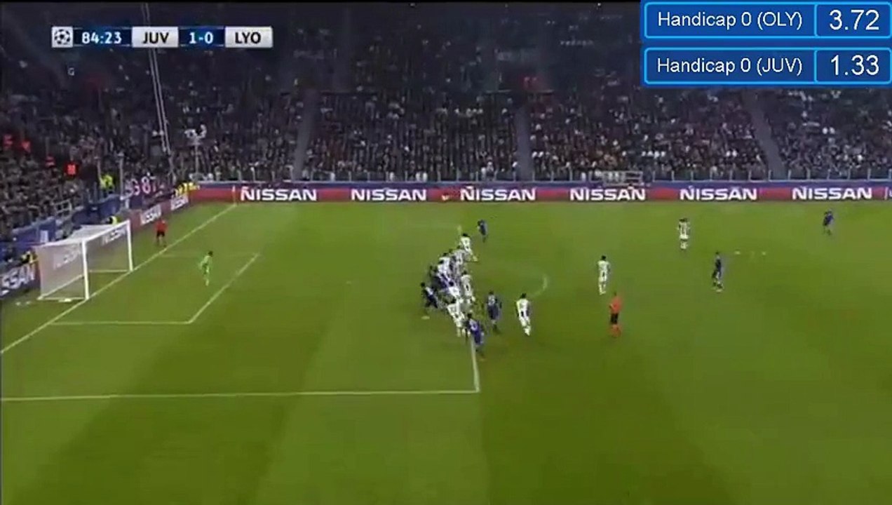 Rachid Ghezzal Goal HD - Juventus 1-1 Olympique Lyonnais - 02.11.2016