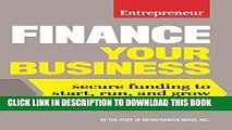 [Free Read] Finance Your Business: Secure Funding to Start, Run, and Grow Your Business Full Online