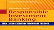[Free Read] Responsible Investment Banking: Risk Management Frameworks, Sustainable Financial