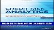 [Free Read] Credit Risk Analytics: Measurement Techniques, Applications, and Examples in SAS Full