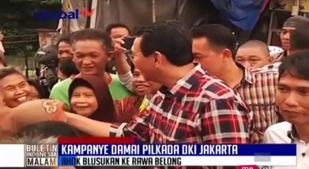 Asyik Kampanye, Ahok Didemo Warga Rawa Belong