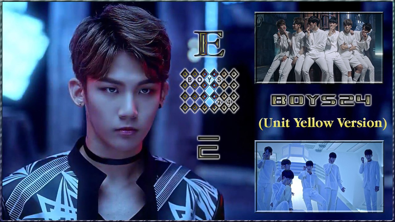 Boys24 - E (Unit Yellow Version) MV HD k-pop [german Sub]