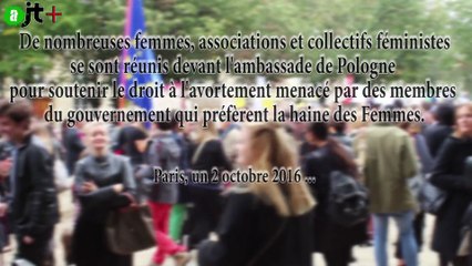 Pour le droit à l'avortement, en Pologne comme en France