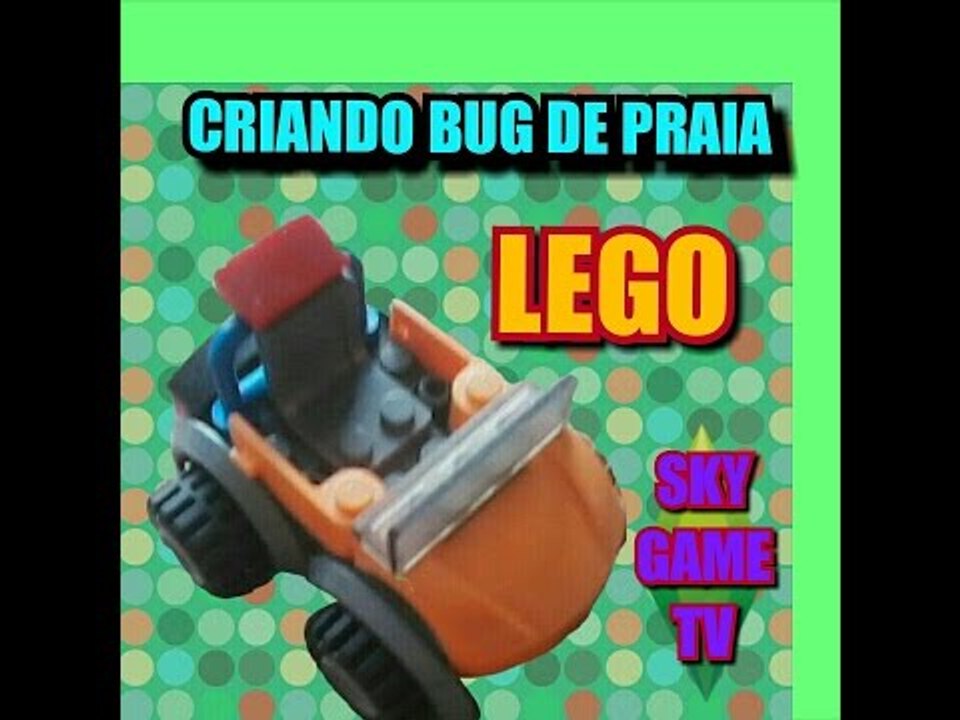 LEGO:CRIANDO BUG DE PRAIA.
