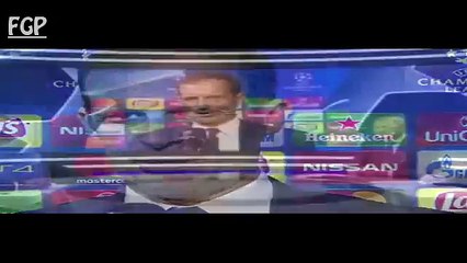 Juventus vs Lione 1-1 Massimiliano Allegri intervista post partita