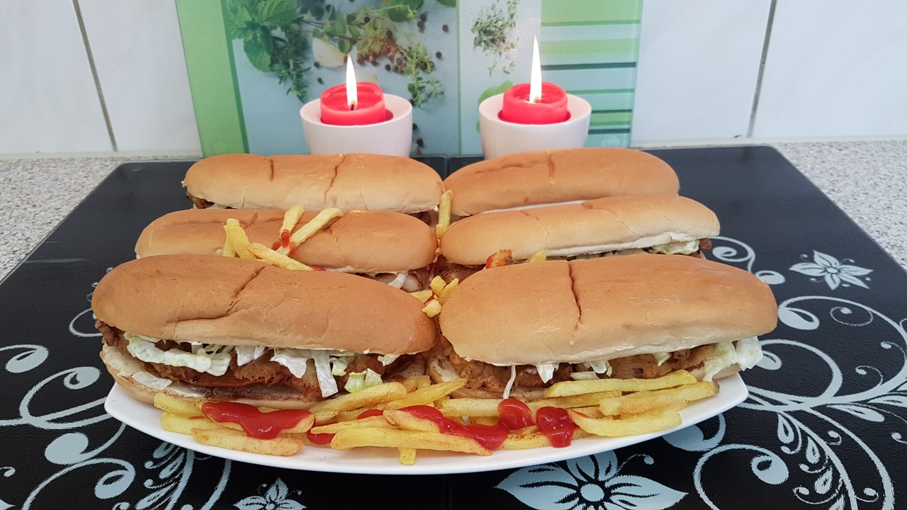 Chicken Royal Sandwiches چکن رائل سینڈوچز / Cook With Saima