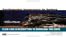 Best Seller Earthquake Insurance in Turkey: History of the Turkish Catastrophe Insurance Pool Free
