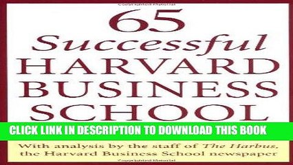 [READ] EBOOK 65 Successful Harvard Business School Application Essays: With Analysis by the Staff