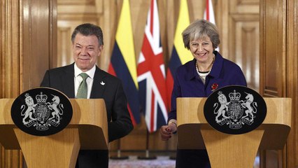 El presidente colombiano promueve la inversión en su país en su visita de Estado al Reino Unido