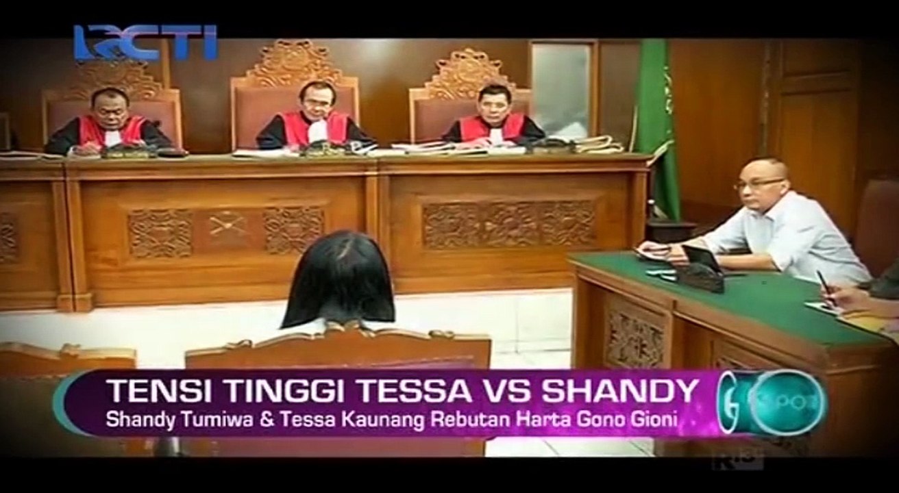 Tessa Kaunang & Sandy Tumiwa Berebut Harta Gono Gini