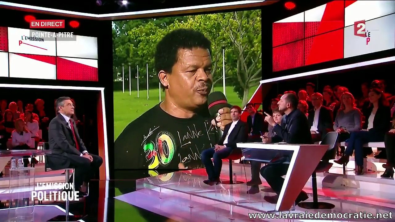 Quand François Fillon se fait traiter de raciste en direct sur France 2