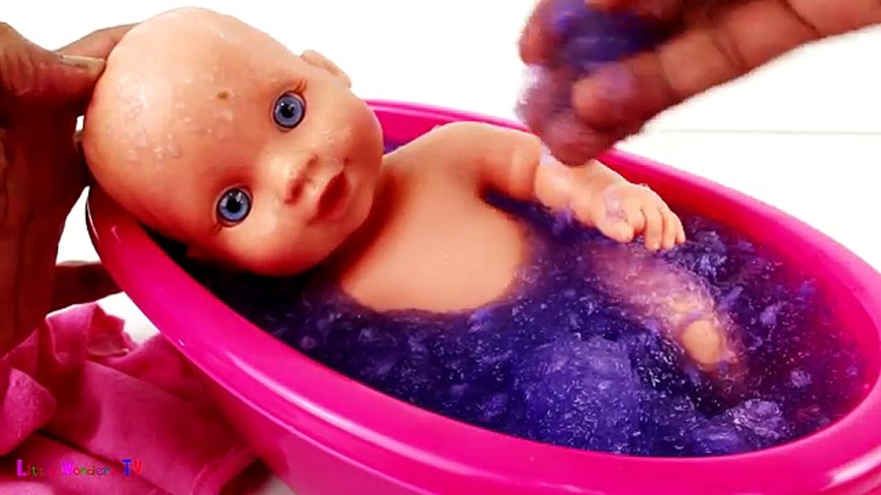 GELLI BAFF and SLIME Bathtime NENUCO Baby Doll Baby Alive POTTY POOP Squishy Baff Bathtime