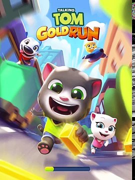 Talking Tom Gold Run #6 | TALKING ANGELA Unlocked [Game 4 Kids By Outfit7]