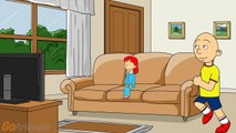 Caillou kills Rosie and gets grounded